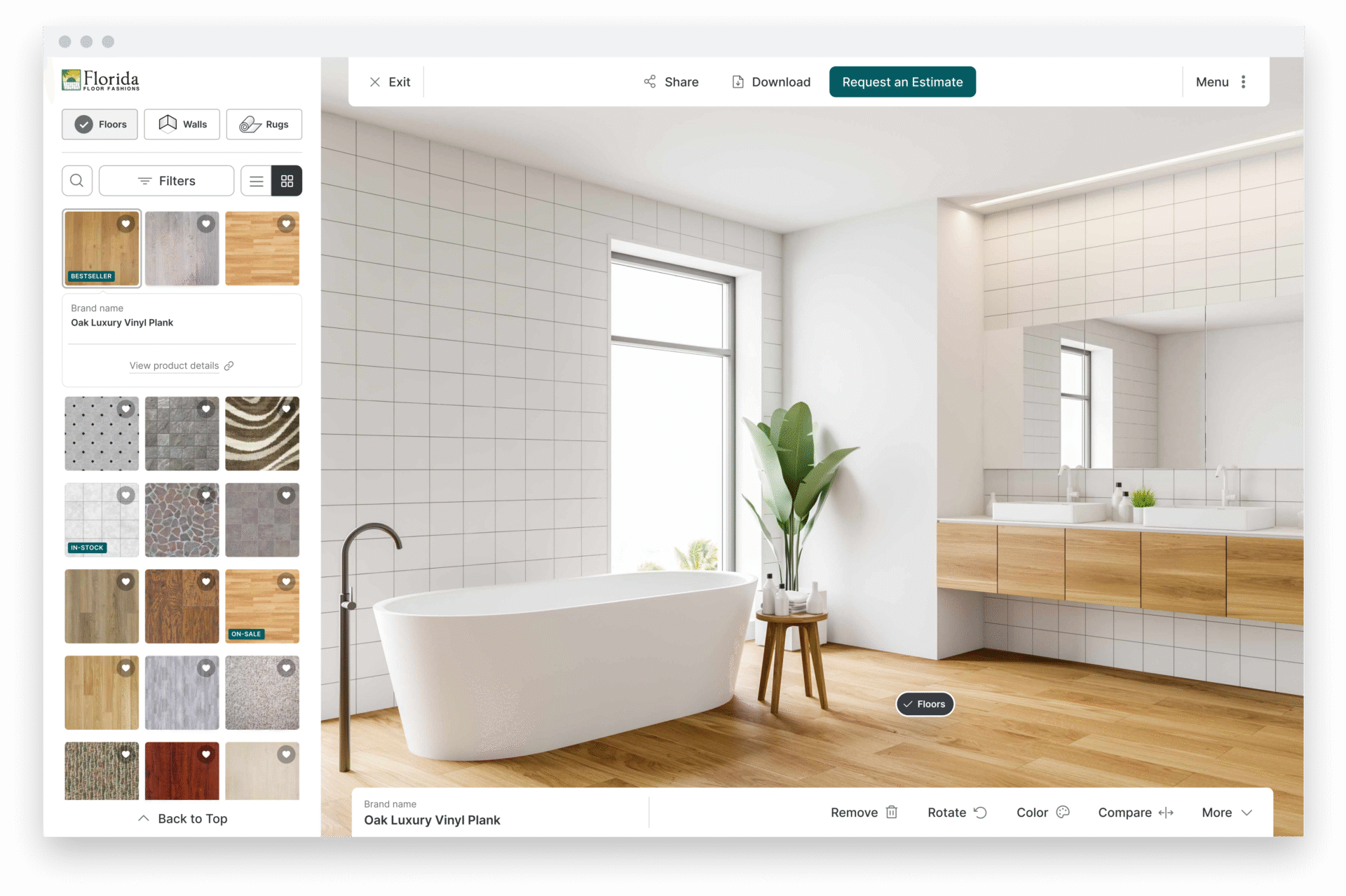 Flooring Visualizer at Florida Floor Fashions